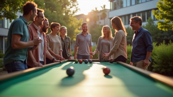 Comment la pétanque en entreprise augmente la cohésion d'équipe